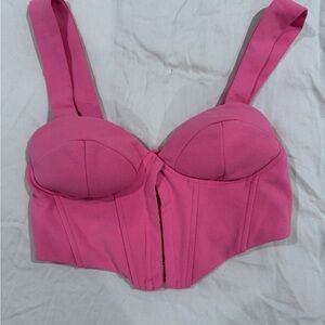 Princess Polly Pink Bustier Bra